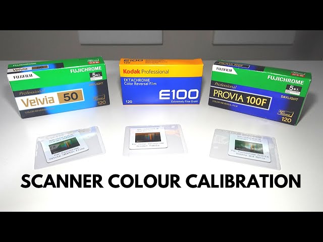 Scanning Film | E6 Colour Calibration with Silverfast