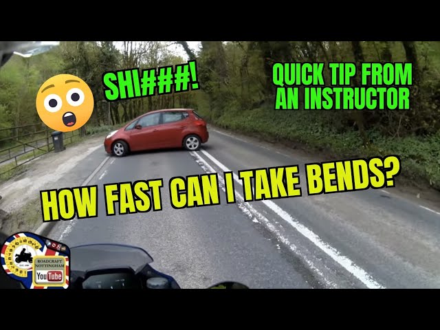 The correct speed for bends or curves : (A simple rule that could save your life!)