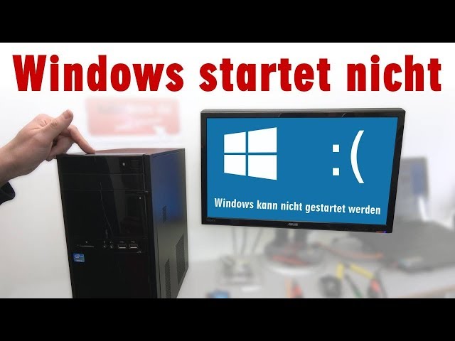 Windows startet nicht mehr - Probleme beheben - Updateproblem - [4K]
