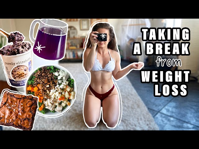 Why I'm Taking a BREAK from WEIGHT LOSS | Full Body Workout + What I Eat In a Day