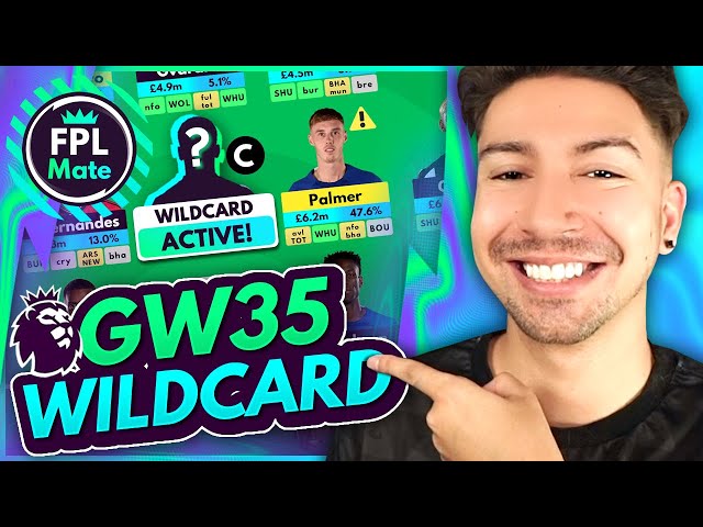 FPL GW35 TEAM SELECTION | Wildcard Active! 🚨 | Gameweek 35 Squad - Fantasy Premier League 2023/24