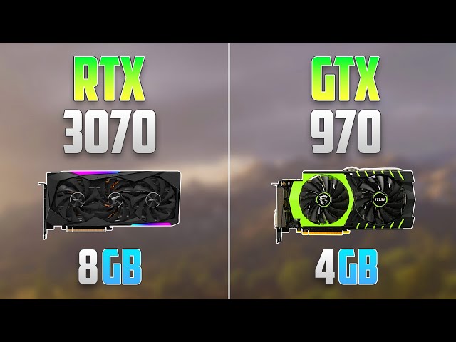 GTX 970 vs RTX 3070 - 6 Years of Evolution!