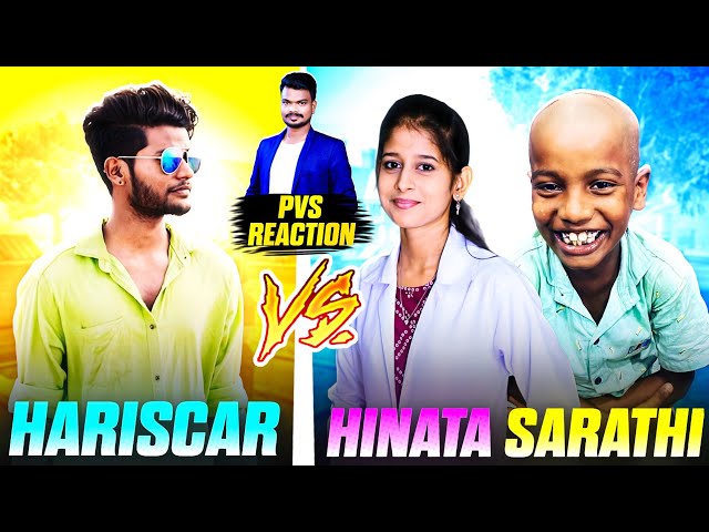 Hariscar vs 2 Pro Hater Hinata x Sarathi 🥹 Funniest Battle Must Watch | Free Fire India | PVS