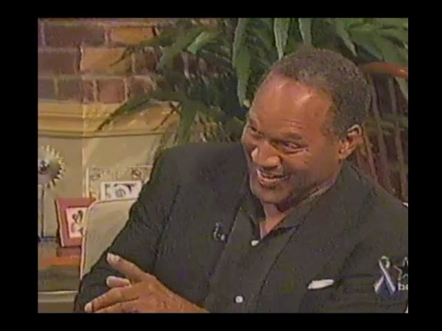 OJ Simpson on dating black women (2001) Oh Drama show
