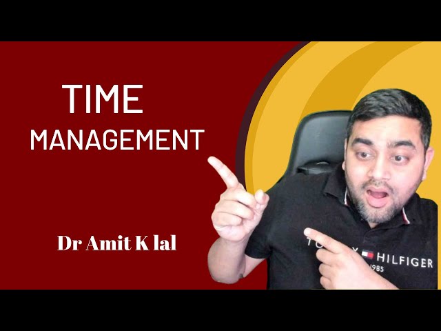 Time Management - 9 Techniques that can make life smooth