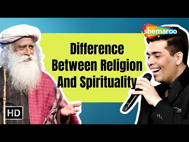 Difference Between Religion And Spirituality | Sadhguru | Shemaroo Spiritual Life