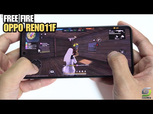 Oppo Reno11 F test game Free Fire Mobile | Dimensity 7050