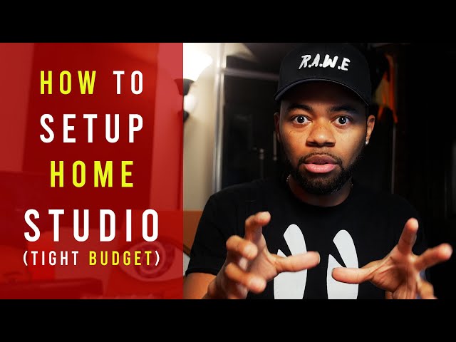 Building A Home Recording Studio On A Budget