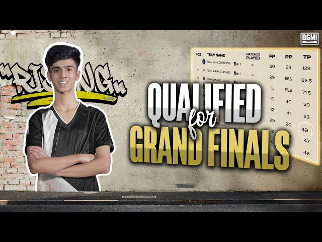 QUALIFIED FOR BGMI RISING GRAND FINALS | BGMI COMPETITIVE GAMEPLAY FT. AIMBOT | TEAM PUNKK