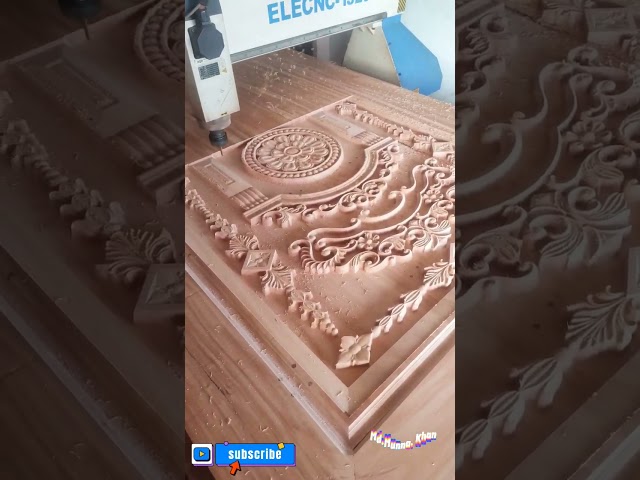 3D Door Design is Made on CNC machine
