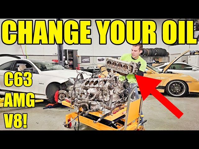 I Took Apart My Dealer Maintained AMG V8 Engine After 85,000 Miles. What I Found & What I'm Doing!
