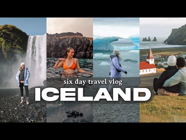 6 Day ICELAND Travel Vlog! 🇮🇸 (Best Things To See, Eat & Do)