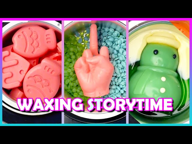 🌈✨ Satisfying Waxing Storytime ✨😲 #589 The most traumatizing sleepover