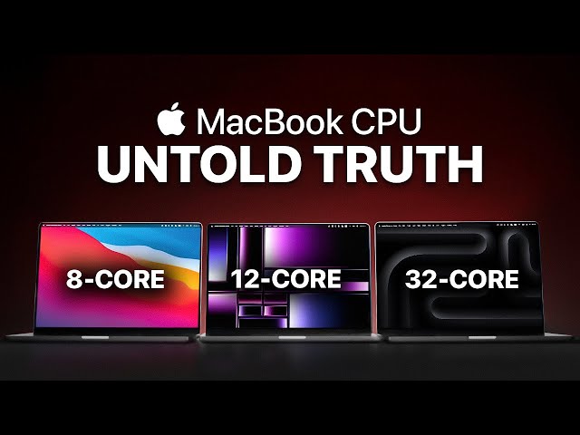 MacBook Pro — How Much CPU do you ACTUALLY need?