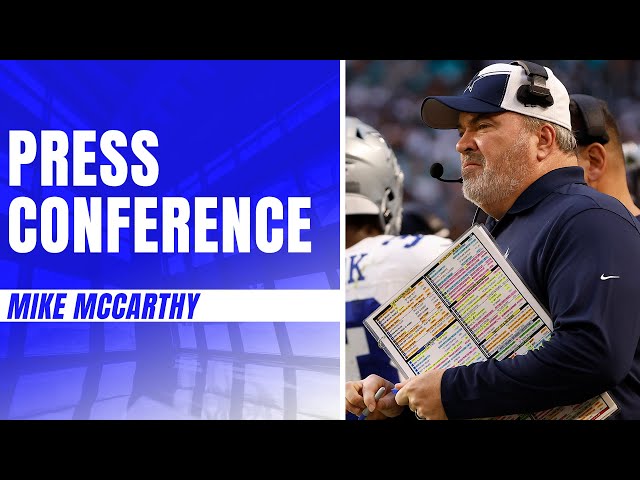 Mike McCarthy: Biggest Challenge of the Year | #DETvsDAL | Dallas Cowboys 2023