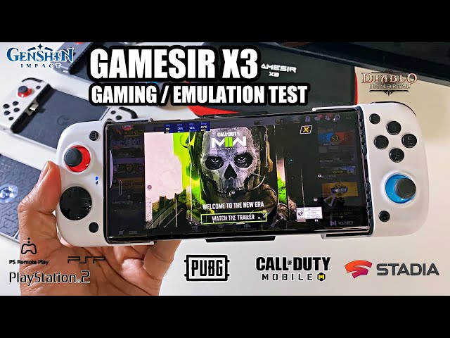 GameSir X3 Review - Impressive Active Cooling - The Best Android Game Controller?