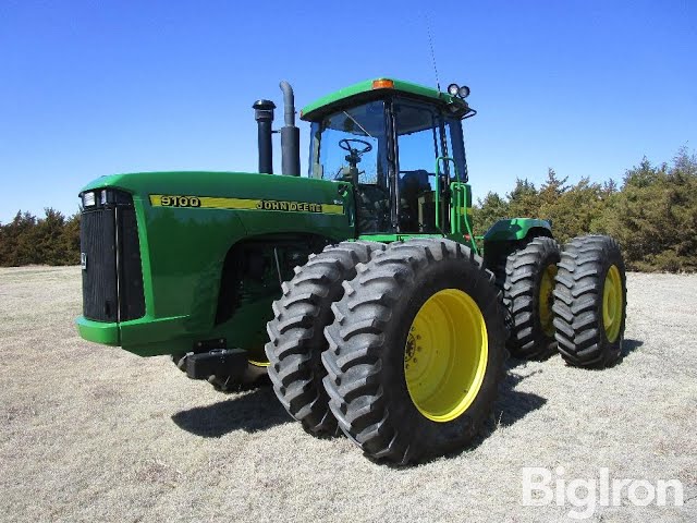1998 John Deere 9100 Tractor with Only 699 Hours From KS Sells Wednesday on Bigiron.com Auction