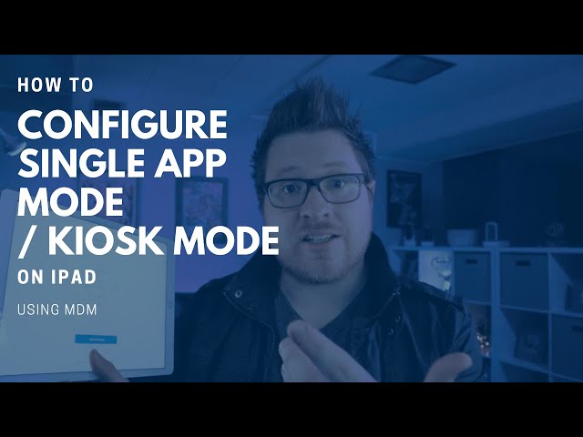 How To Configure Single App Mode (Kiosk Mode) on iPad #telehealth