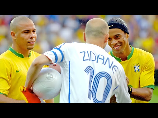 Ronaldo & Ronaldinho will never forget Zidane's performance in this match