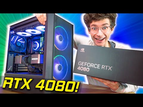 The ULTIMATE RTX 4080 Gaming PC Build! 🤗  i9 13900K, Lancool 216 w/ Gameplay Benchmarks