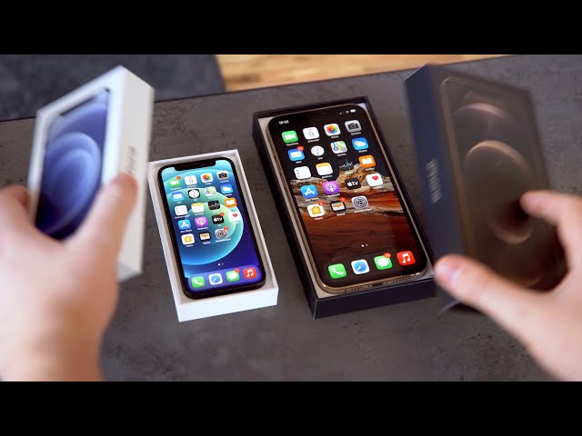 iPhone 12 mini & Pro Max: Unboxing, Größenvergleich & Gewinnspiel!