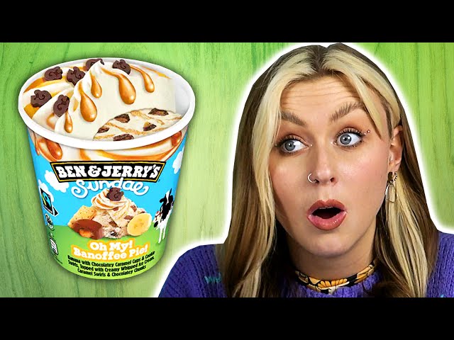 Irish People Try Ben & Jerry's Ice-Cream