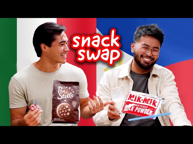 TikTok Creators Swap Their Favorite Snacks • Owen & Gideon