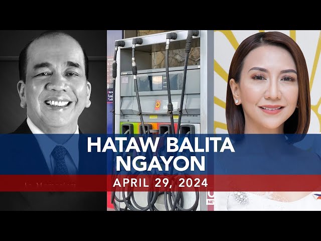UNTV: Hataw Balita Ngayon |  April 29, 2024