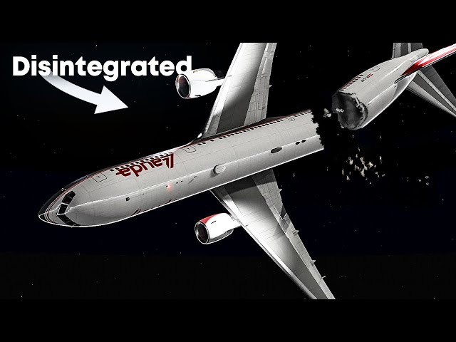 Boeing 767 Breaks Up in Mid-Flight | Disintegrating and Falling Apart Over Thailand