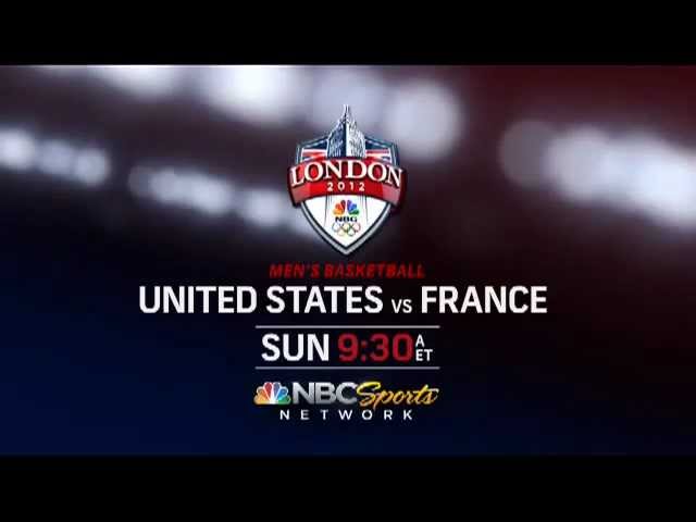 United States vs France - Mens Olympic Basketball