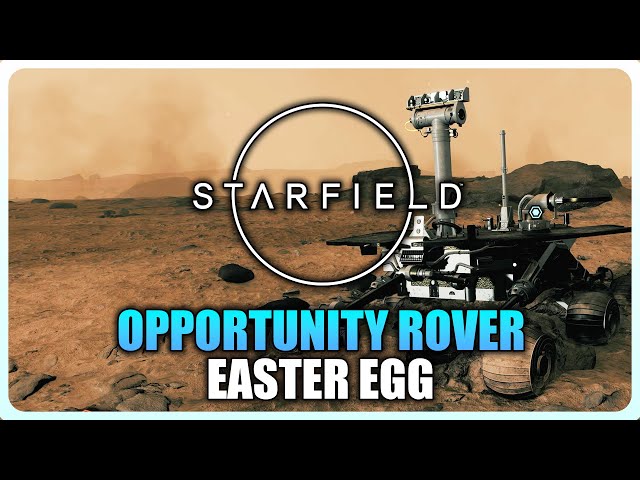 Starfield - Mars Opportunity Rover Easter Egg