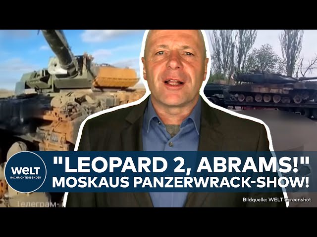 "TAG DES SIEGES": Russland stellt Beutepanzer zur Schau! "Bizarre Veranstaltung!" 9. Mai in Moskau!