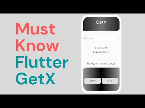 Flutter GetX Tutorial