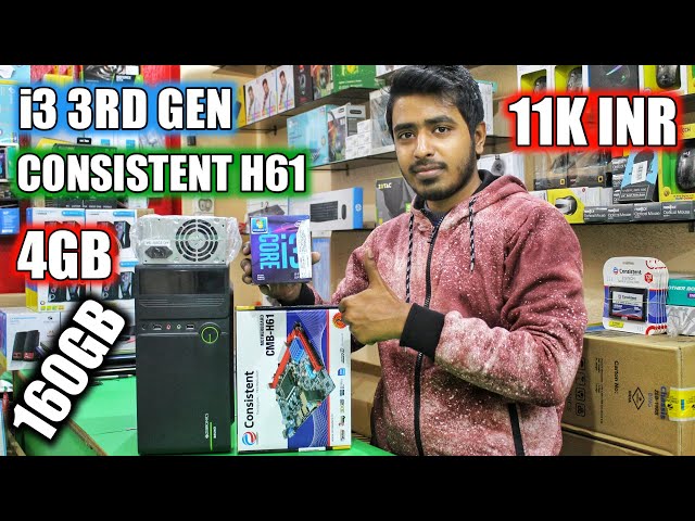 i3 3RD GEN PC Build For Gaming, Video Editing, Auto-Cad & Cyber Cafe Work Under Rs. 11,000 INR (11K)