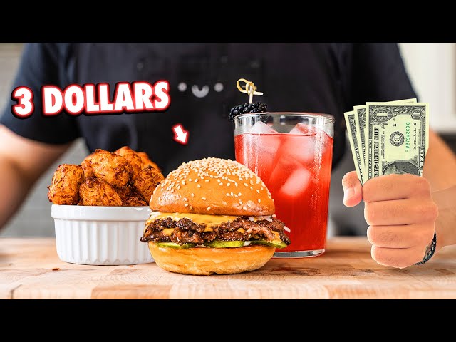 Cheapest Burger Meal Ever | But Cheaper