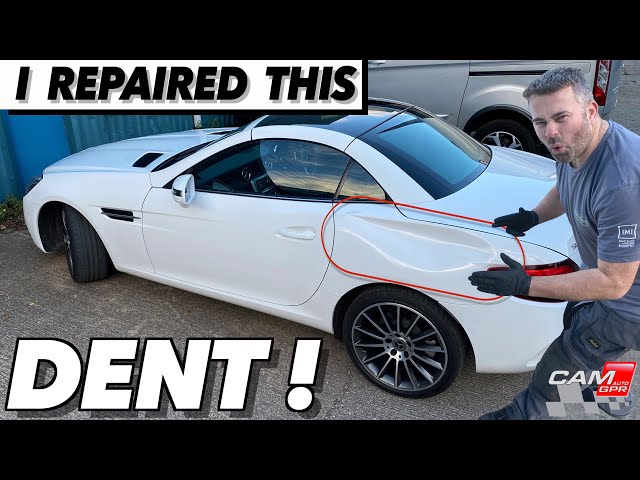 AUTO COLLISION REPAIR WITHOUT PAINTING! | WATCH how it's done with PDR
