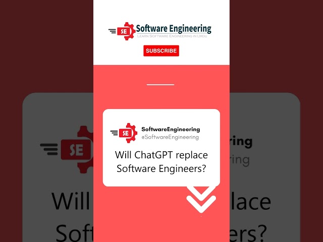 Will ChatGPT replace Software Engineers #shorts #softwareengineering #youtubeshort