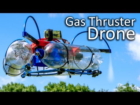 Gas Thruster Controlled Drone