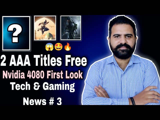 Tech & Gaming News - 2 AAA Titles Free , Call Of Duty , Nvidia 4080 First Look , GOG Game Free - IEG