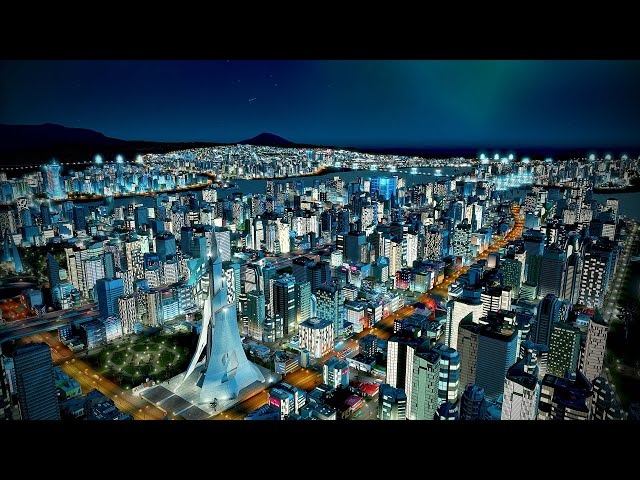 Cities: Skylines at 5K on RTX™ 3060 Ti with Photorealistic Graphics & Maxed Out Settings