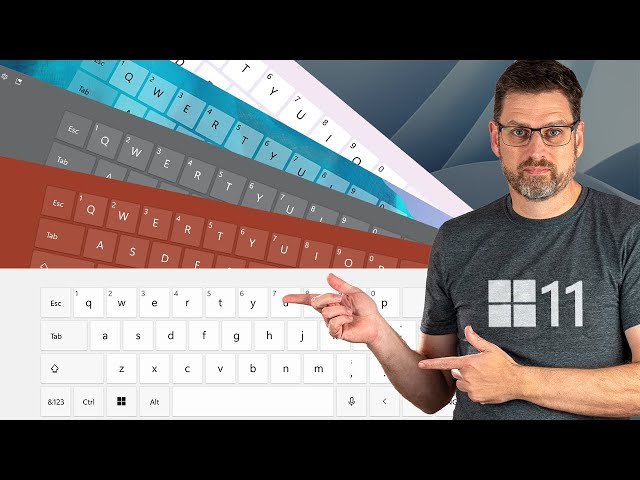 Tips for the new Touch Keyboard in Windows 11