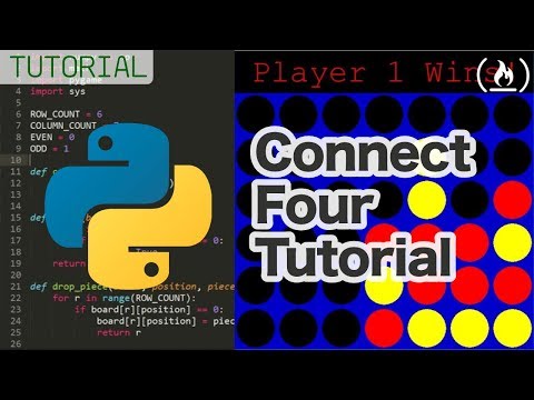 Connect Four Python Game Tutorial with pygame