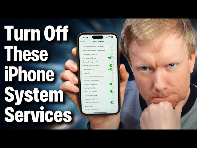 Turn Off These iPhone SYSTEM SERVICES Now! [Ultimate Guide]