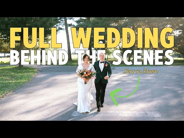 Photographing a Wedding On Film + Digital | Behind the Scenes
