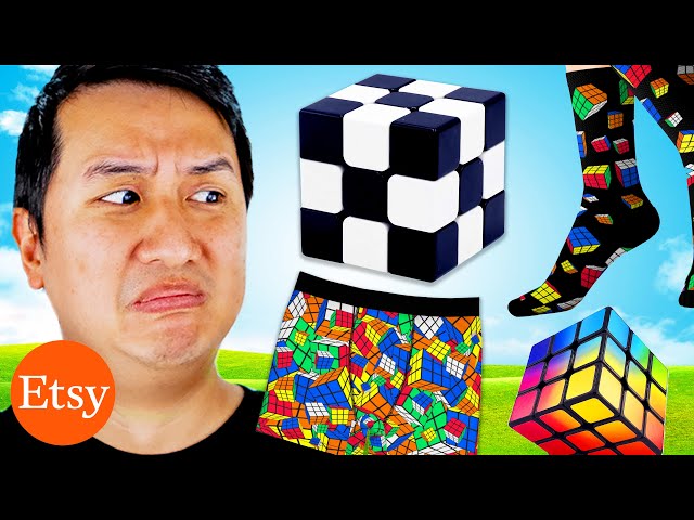 I Bought the WEIRDEST Rubik's Cube Products on Etsy