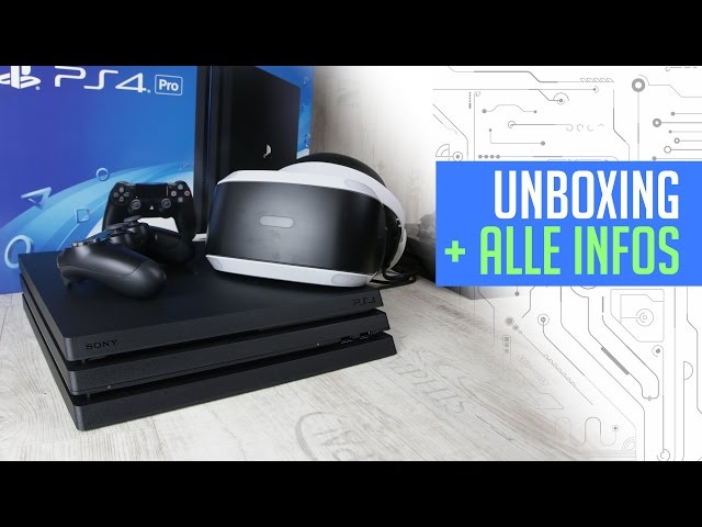 PS4 PRO Unboxing + ALLE INFOS!