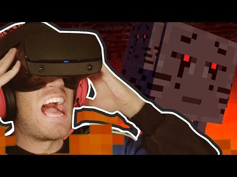 Minecraft VR is A NIGHTMARE!