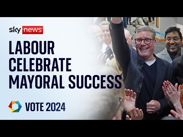 Labour celebrate mayoral election success
