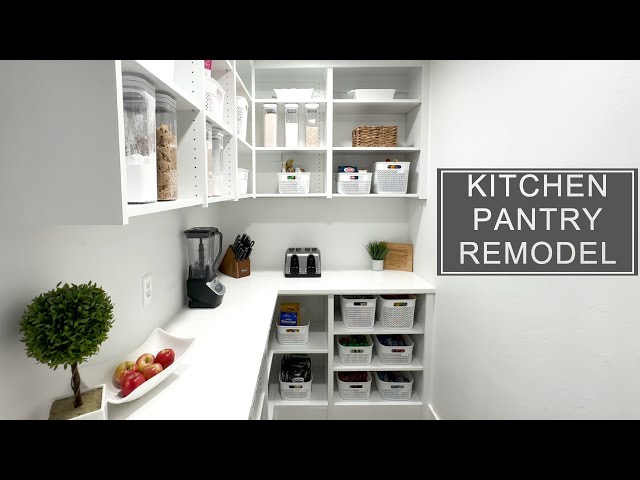 How to Remodel a Kitchen Pantry