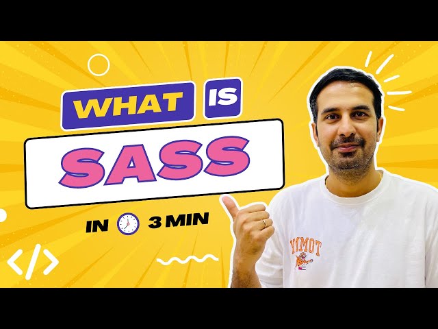What is SASS? Is it new CSS? (Simple Explanation for Beginners - 2023) #sass #css